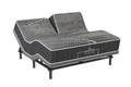 Angle view of Eclipse Ice Split Head Coil Mattress