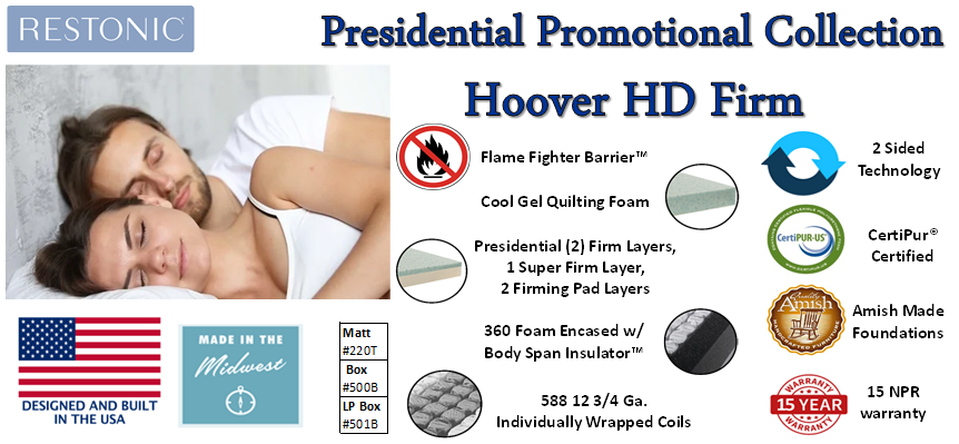 Hoover HD Firm Two-Sided by Spring Air