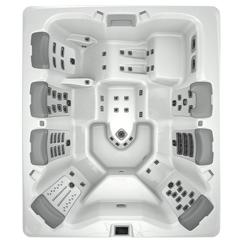 Top View of Bull Frog A9L Hot Tub