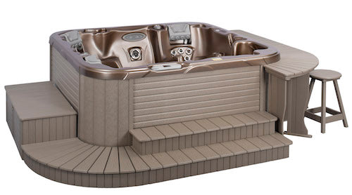A & B Accessories Customizable Hot Tub Surrounds