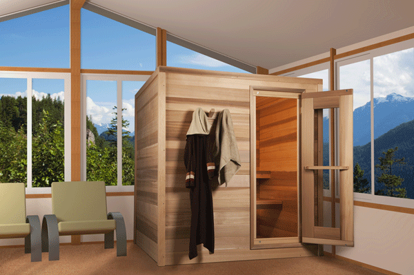 Indoor Cabin Saunas by Dundalk LeisureCraft