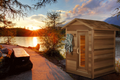 Outdoor Cabin Saunas by Dundalk LeisureCraft