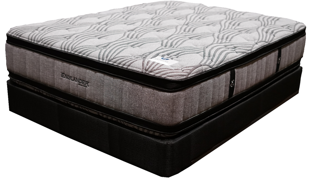 Angle View of Omni Pillow Top 2=Sided Mattress by Englander