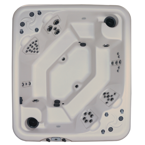 Top View of Rendezvous LS Hot Tub
