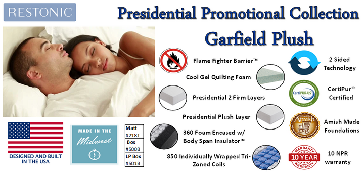 Garfield Firm Two-Sided by Spring Air