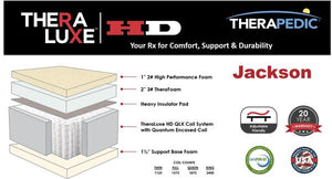 Theraluxe HD Jackson Firm by Therapedic