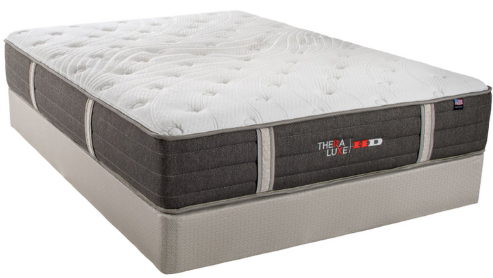 Angle View of Theraluxe HD Jackson Firm Mattress by Therapedic