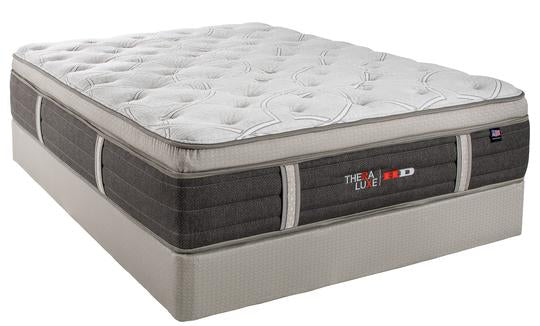 Angle View of The Theraluxe HD Olympic Pillow Top Mattress by Therapedic