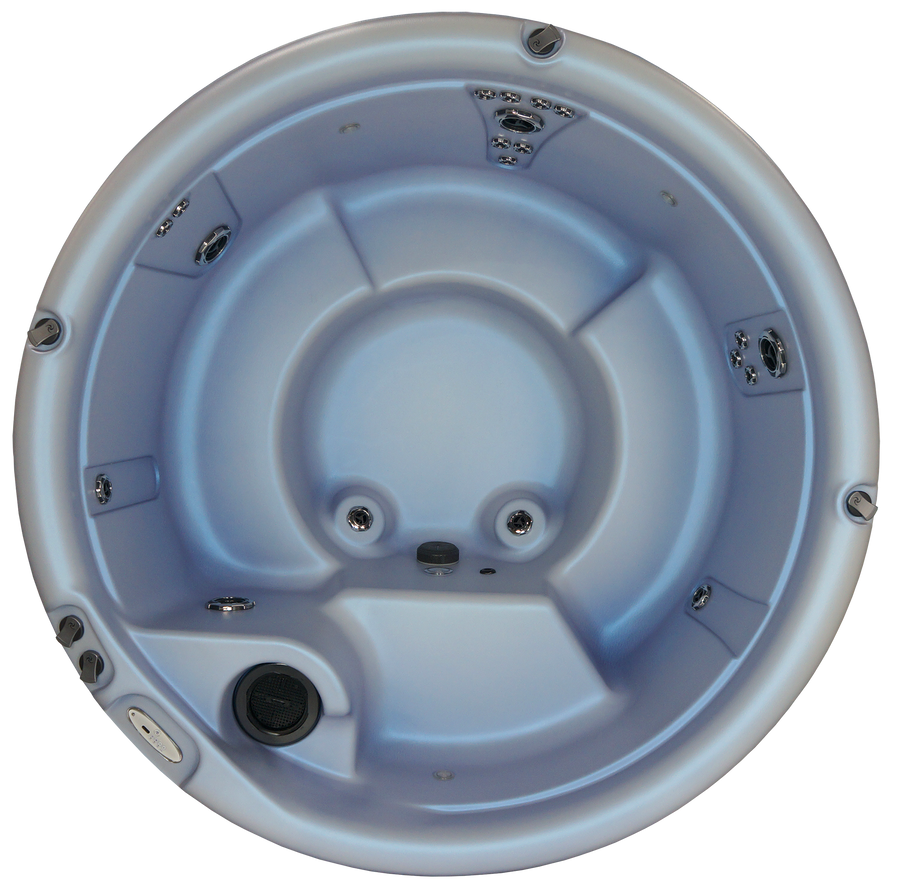 Top View of Warrior XL Classic Series Hot Tub