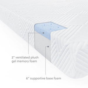 Wellsville 8" Gel Memory Foam Mattress - CLEARANCE!